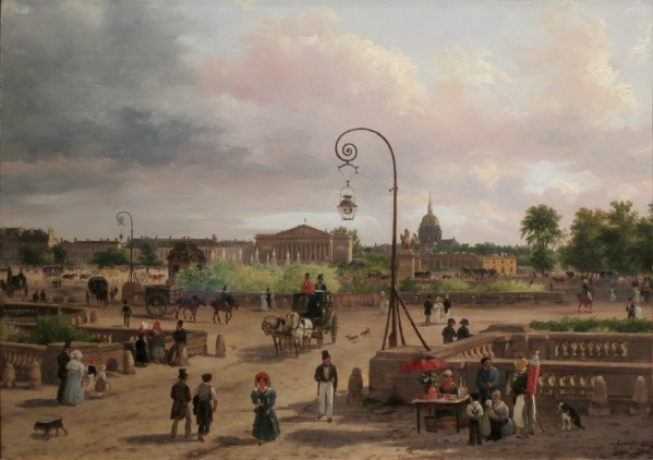 Place Louis XVI by Giuseppe Canella